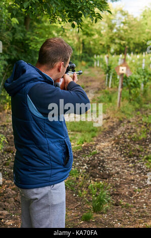 Luftgewehr Stockfoto