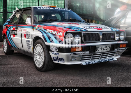 Lancia Delta 4wd integrale Nachbildung Stockfoto