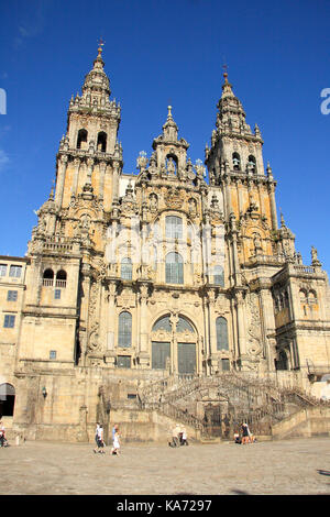 Kathedrale von Santiago (St James Kathedrale), Santiago de Compostela, Galicien. Spanien. Stockfoto