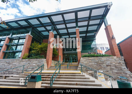 Plemmons student union an der Appalachian State University in Boone, North Carolina. Stockfoto