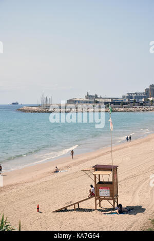 Katalonien, Spanien Sep 2017. Platja del Miracle, Tarragona Costa Dorada Stockfoto