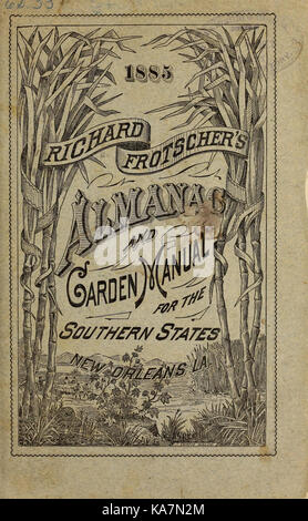 Frotscher Richard's Almanac und Garten Handbuch für die Staaten des Südens (16288075013) Stockfoto