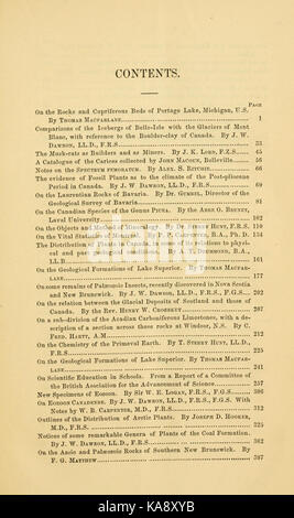 Die kanadische Naturforscher und Geologe BHL 7301055 Stockfoto