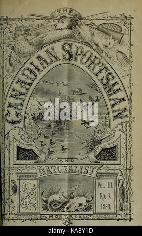 Die kanadische Sportler und Naturforscher BHL 39473727 Stockfoto