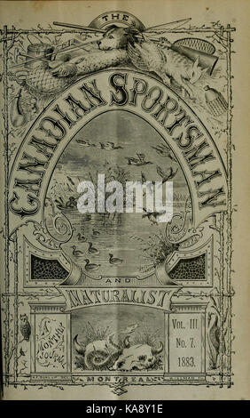 Die kanadische Sportler und Naturforscher BHL 39473739 Stockfoto