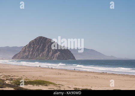 Morro Strand State Beach, in der Nähe von Morro Bay und Cayucos und direkt am Highway 1, Kalifornien, USA Stockfoto