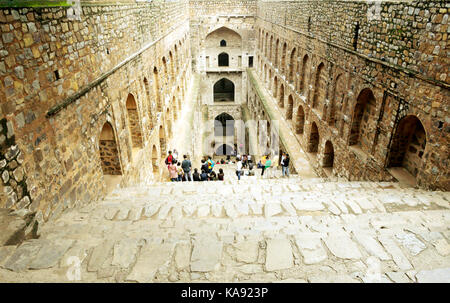 Agrasen ki Baoli, Neu Delhi Stockfoto