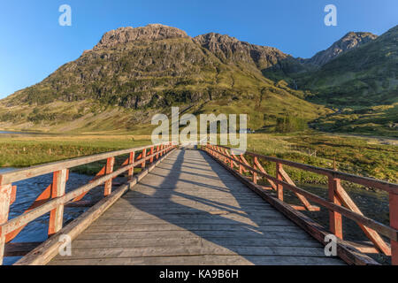 Loch Ness, Glencoe Achtriochtan, Highlands, Schottland, Vereinigtes Königreich Stockfoto