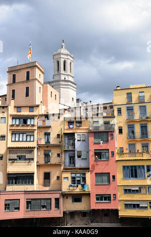 Katalonien, Spanien Sep 2017. Girona Stockfoto