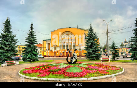 Volkov Drama Theater in Jaroslawl, Russland Stockfoto