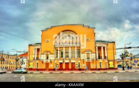 Volkov Drama Theater in Jaroslawl, Russland Stockfoto