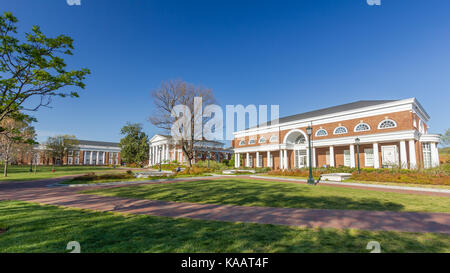 Harrison Institut und kleinen Sammlungen Bibliothek an der Universität von Virginia in Charlottesville, Virginia. Stockfoto