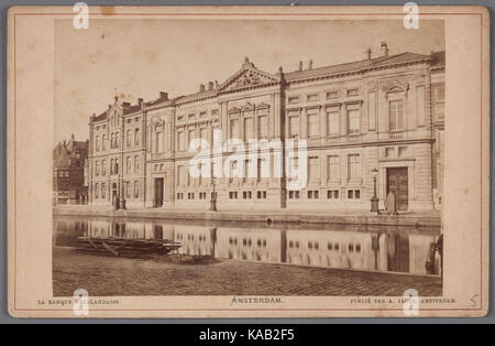 Rokin, Gezicht op de Nederlandse Bank, Oude Turfmarkt 125 129, 010005000145 Stockfoto