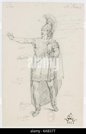 Rossini Zelmira Paris 1826 Hippolyte Lecomte uci Herr Rubini Stockfoto