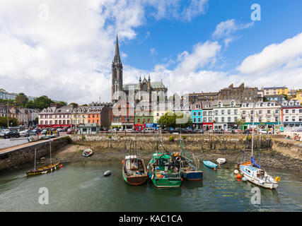 Die Kathedrale des Hl. Colman, in der Regel in Cobh Kathedrale genannt, ist eine römisch-katholische Kathedrale in Cobh, Irland. Es ist die Kathedralkirche des Stockfoto