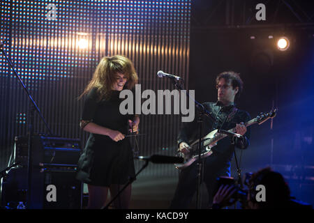 Lisa Leblanc führt - 2017 Polaris Music Prize, Toronto Stockfoto