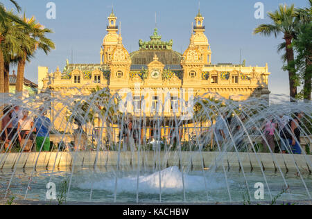 Die legendäre Casino Monte Carlo - Monaco Stockfoto