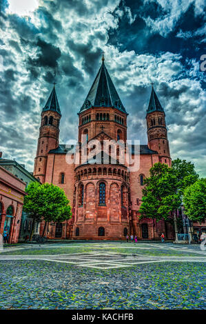 St. Martin's in Mainz. Deutschland Stockfoto