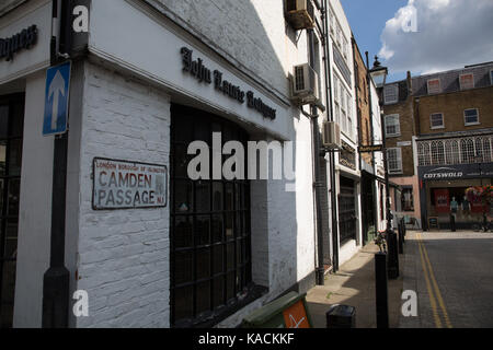 Camden Passage, Islington Stockfoto