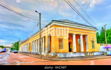 Gostiny Dvor, provinziellen Neoklassischen trading Arkaden in Kostroma, Russland Stockfoto