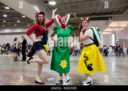 Cosplayer im Awesome Con 2017 - Washington, DC, USA Stockfoto