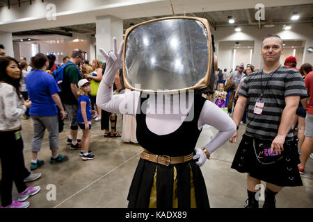 Cosplayer im Awesome Con 2017 - Washington, DC, USA Stockfoto