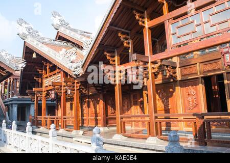 TU Sac Khai Doan Pagode Daklak, Vietnam Stockfoto