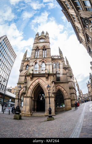 Die Bradford Wool Exchange, jetzt eine Niederlassung von waterstones Buchhandlung. Stockfoto