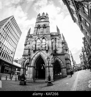 Die Bradford Wool Exchange, jetzt eine Niederlassung von waterstones Buchhandlung. Stockfoto