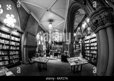 Die Bradford Wool Exchange, jetzt eine Niederlassung von waterstones Buchhandlung. Stockfoto