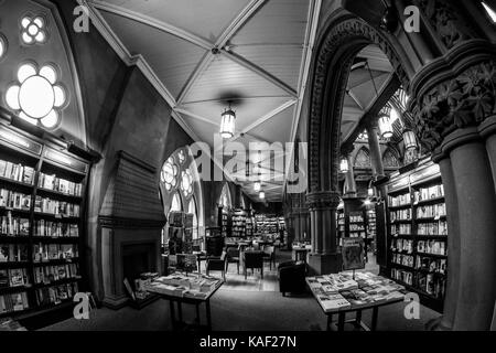 Die Bradford Wool Exchange, jetzt eine Niederlassung von waterstones Buchhandlung. Stockfoto