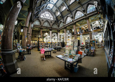 Bradford Exchange, wolle nun eine Niederlassung von Waterstones Buchhandlung. Stockfoto