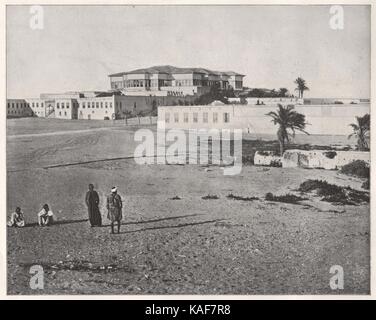 Palast und Harem, Alexandria, Ägypten Stockfoto