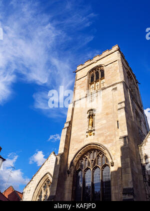 St. Sampsons Kirche ehemalige Pfarrkirche heute ein Tageszentrum Church Street York Yorkshire England Stockfoto
