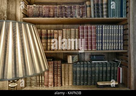 Avebury, Wiltshire, Bücherregal Stockfoto