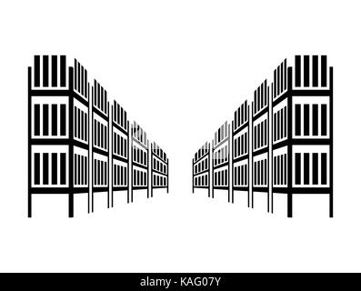 Bergbau Farm. Extraktion von Cryptocurrency. Gpu-Stand. Technologie für die Erlangung bitcoin und etherium. Data Center. Vector Illustration Stock Vektor