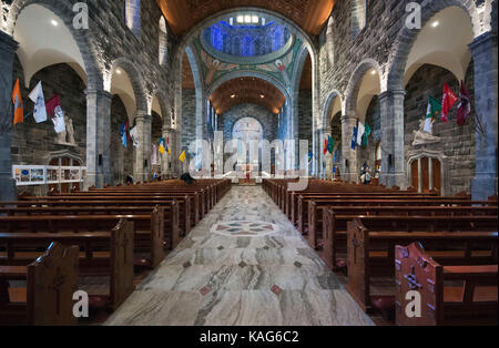 Innenraum der Kathedrale von Galway, Galway, County Galway, Irland Stockfoto