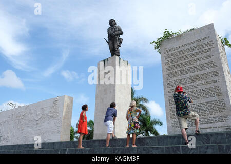 Das Che Guevara Mausoleum und Statue in Santa Clara, Kuba. Stockfoto