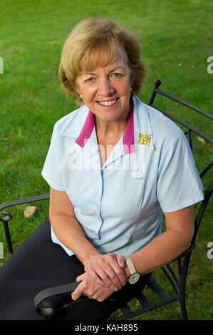 Gill Slocombe, Leiter führen. Stockfoto