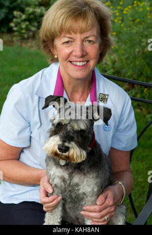 Gill Slocombe, Leiter führen. Stockfoto