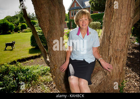 Gill Slocombe, Leiter führen. Stockfoto