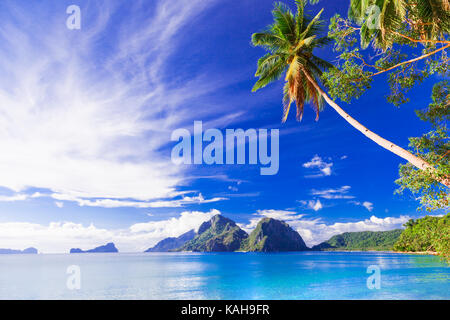 Beeindruckend El Nido, Palawan, Philippinen. Stockfoto