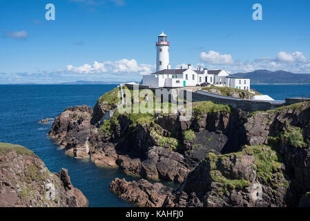 Leuchtturm von Fanad Head, County Donegal, Irland Stockfoto