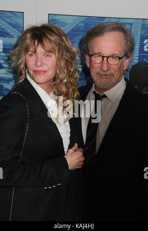 Los Angeles, USA. 26 Sep, 2017. Kate Capshaw, Steven Spielberg 09/26/2017 Los Angeles Premiere von hbo's Dokumentarfilm pielberg' bei Paramount Studios in Hollywood, ca Credit: Cronos/alamy leben Nachrichten Stockfoto