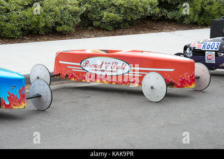 All-American Soap Box Derby, Sherman Heights, San Diego, Kalifornien, USA Stockfoto