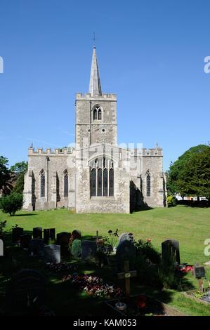 Der hl. Jungfrau Maria Kirche, Ivinghoe, Buckinghamshire Stockfoto