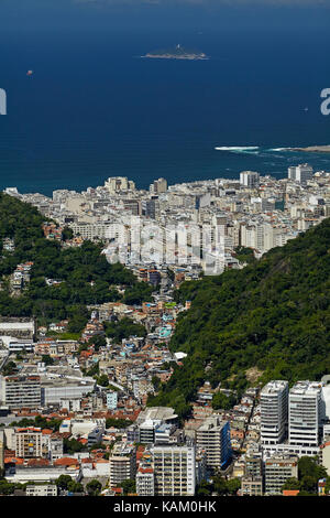 Apartments in Humaitá und Copacabana, Rio de Janeiro, Brasilien, Südamerika Stockfoto