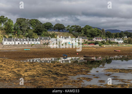 Plockton, Highlands, Schottland, Vereinigtes Königreich Stockfoto