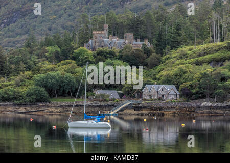 Plockton, Highlands, Schottland, Vereinigtes Königreich Stockfoto