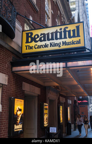 "Schön" die Carole King Musical Festzelt am Broadway, New York, USA Stockfoto